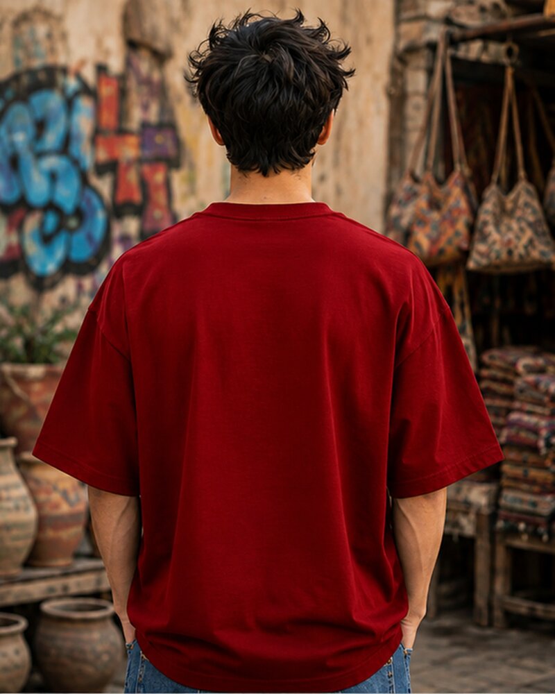 Low Social Battery Oversized Graphic T-Shirt – Unisex – alternate view 11