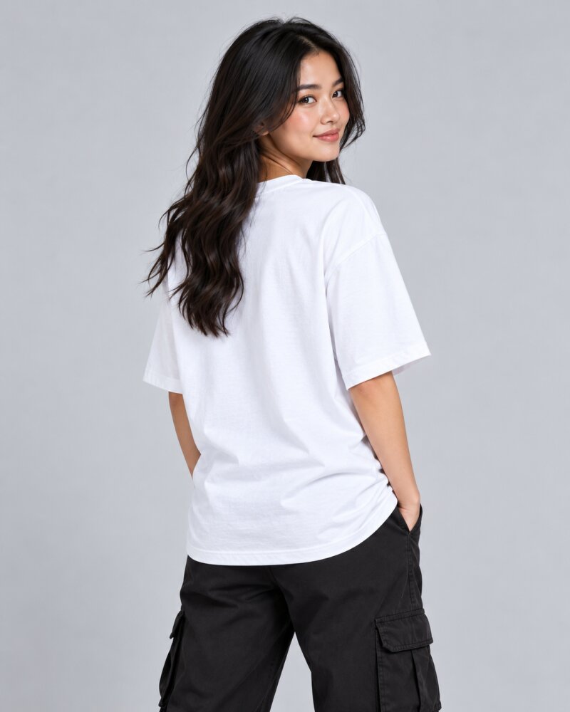 Just Deploy It White Oversized T-Shirt - Haubett India product image