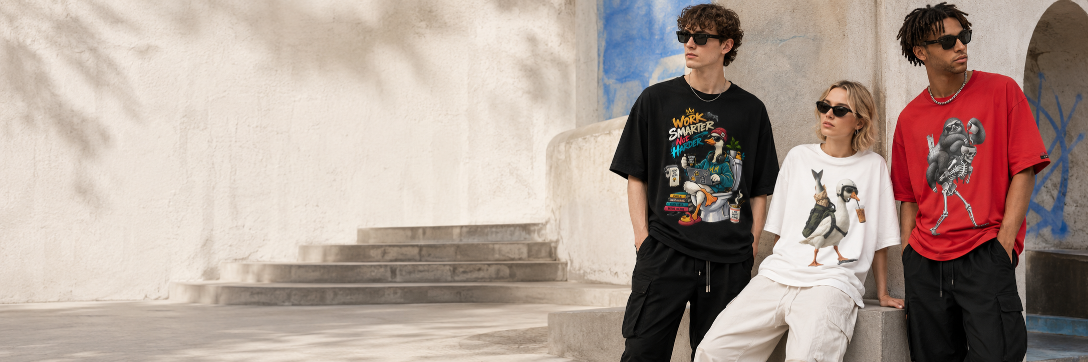OVERSIZED GRAPHIC TEES