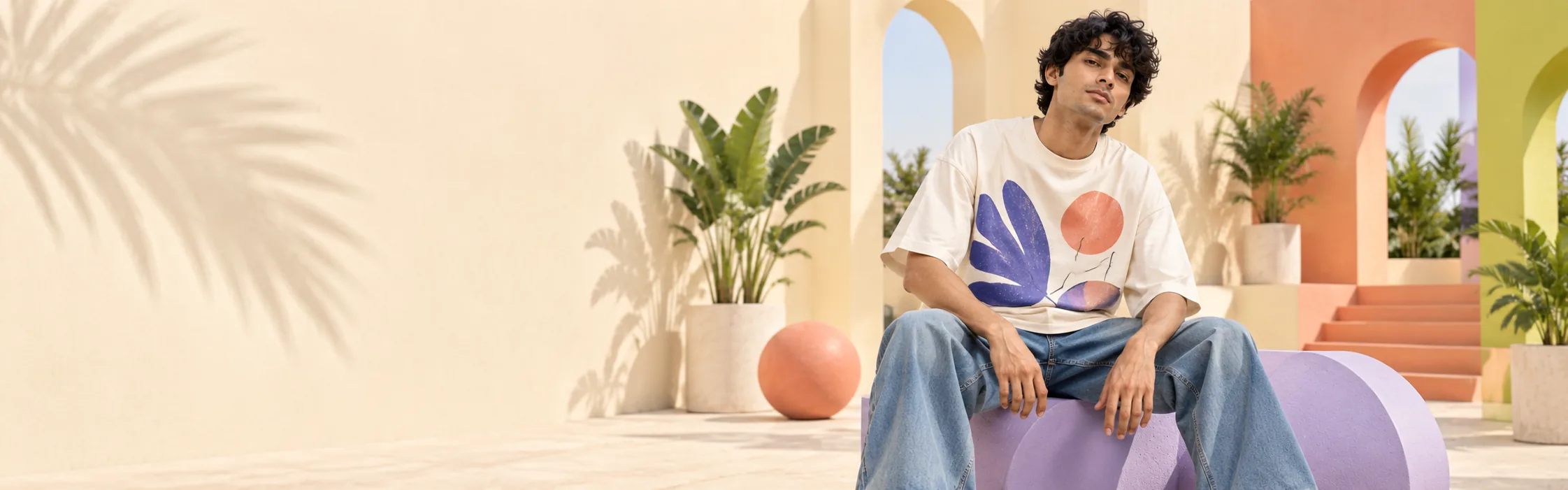 Bold Graphic Oversized T-Shirts